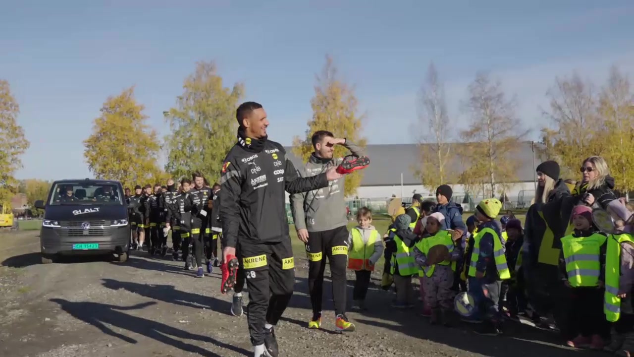 LSK får besøk av barnehagebarn